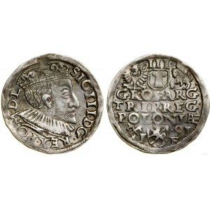 Poland, trojak, 1591, Poznań