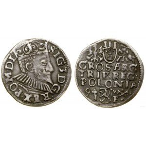 Poľsko, trojak, 1594, Poznań