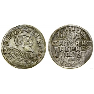 Poland, trojak, 1596, Poznań