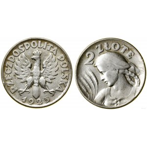 Poland, 2 zloty, 1925, Philadelphia