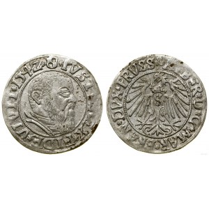 Prusy Książęce (1525-1657), grosz, 1542, Królewiec
