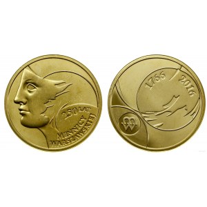 Poland, 250 years of the Warsaw Mint, 2016, Warsaw