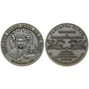 Polska, medal ślubny, 2020