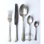 (Cutlery). Dinner cutlery set for 12 persons.