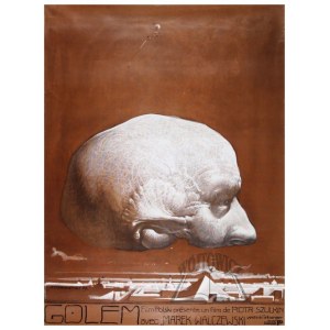 STAROWIEYSKI Franciszek (design.) - plakát k filmu Golem, 1979.