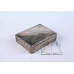 HUMIDOR for cigars / Cigar case, Goldsmith JW., Poland, 1930s.