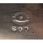 KABARET for spices, Henneberg Brothers Plated and Bronze Products Factory, Warsaw, 1930s.