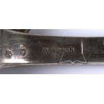 (CUTLERY). Expanded cutlery set for 12 persons, NEUMANN, Lviv, Poland, 1930s.