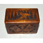 A CRAFT made of wood.