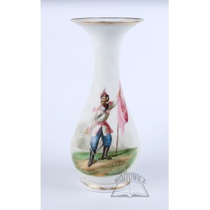 patriotic vase, 19th century