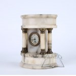Fireplace CLOCK with columns.