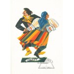 STRYJEŃSKA Zofja (1894-1976), Oberek. Polish Dances.