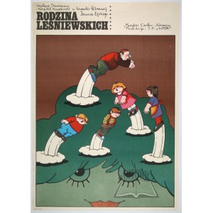 LUTCZYN E. (projekt.), Plakat. Rodzina Leśniewskich.