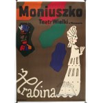 MŁODOŻENIEC J. (draft.), Poster. Moniuszko - "The Countess."