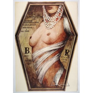 PĄGOWSKI A. (projekt.), Plakat. Epitafium dla Barbary Radziwiłłówny.