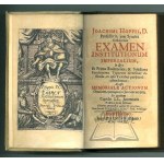 HOPPE Joachim, Examen Institutionum Imperialium.
