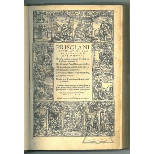 PRISCIANUS Grammaticus, Caesariensis Libri Omnes :