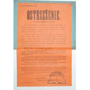 OSTRZEŻENIE.