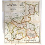 (POLAND). Postal mappa of the Kingdom of Poland.