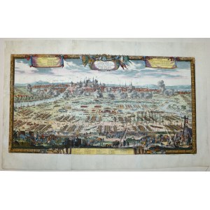 (KRAKÓW). Cracovia Sedes Regia obsessa....