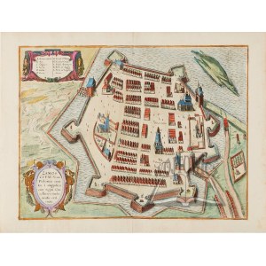 (ZAMOŚĆ). &#8222;Zamoscium. Nova Poloniae civitas a magnifico eius regni Cancellario a fundamentis exstructa