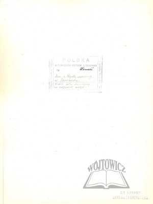 BUŁHAK Jan (1876-1950)., Zamość, z cyklu: Polsko ve fotografických obrazech J. Bułhaka.