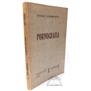 GOMRBOWICZ Witold, Pornografia.