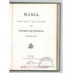 MALCZEWSKI Antoni, Marja. Powieść ukraińska.