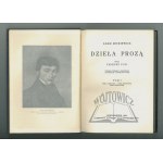 MICKIEWICZ Adam, Práce v próze.