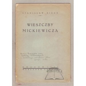 PIGOŃ Stanisław, Mickiewiczovy nabídky.