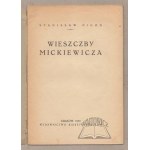 PIGOŃ Stanisław, Mickiewiczovy nabídky.