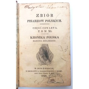 BIELSKI Marcin, Zbiór pisarzów polskich.