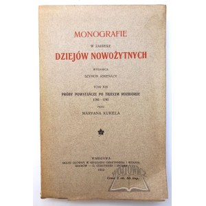 KUKIEL Maryan, Próby powstańcze po trzecim rozbiorze 1795 - 1797.