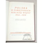 SOKOLNICKI Michal, Poland in the diaries of the Great War 1914 - 1918.