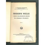 ZIMMERMANN Kazimierz, Fryderyk Wielki i jego kolonizacya rolna na ziemiach polskich.