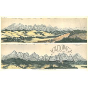 KOŘISTKA Carl, Die Hohe Tatra in den Central-Karpaten.