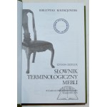 GRZELUK Izydor, Słownik terminologiczny mebli.