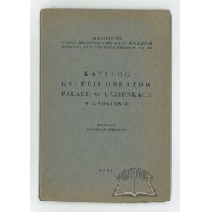 KATALOG galerji obrazów Pałacu w Łazienkach w Warszawie.