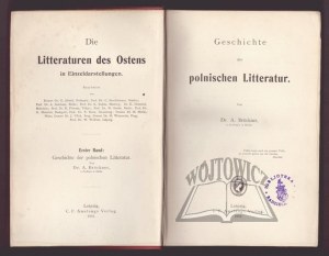 BRÜCKNER A., Geschichte der polnischen Litteratur.