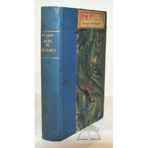 CZAPSKA Marie, La vie de Mickiewicz.