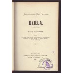 FREDRO Aleksander Hr., Dzieła.