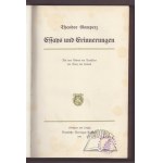 GOMPERZ Theodor, Essays Und Erinnerungen.