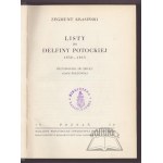 KRASIŃSKI Zygmunt, Listy do Delfiny Potockiej 1839-1843.