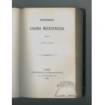 MICKIEWICZ Adam, Korespondencya.