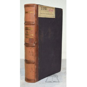 ODYSSE - Barot M., Histoire de la littérature contemporaine en Angleterre 1830-1874.