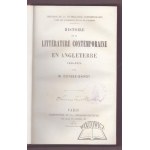 ODYSSE - Barot M., Histoire de la littérature contemporaine en Angleterre 1830-1874.