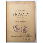 PLAUTUS T. M., Frères. (Menaechmi).