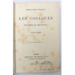 (TOLSTOI) TOLSTOI Leon Comte, Les Cosaques.