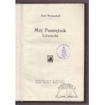 WEYSSENHOFF Joseph, Můj literární deník.