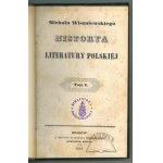 WISZNIEWSKI Michał, Historya literatury polskiej.
